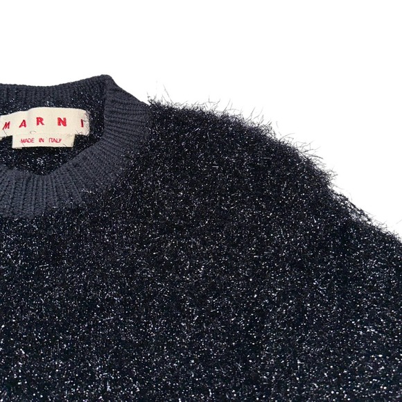 MARNI confetti furry glitter top - Picture 2 of 3